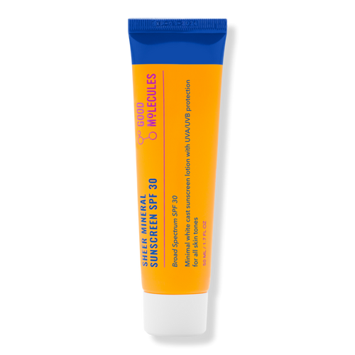 Good Molecules Sheer Mineral Sunscreen SPF 30 (50ml)
