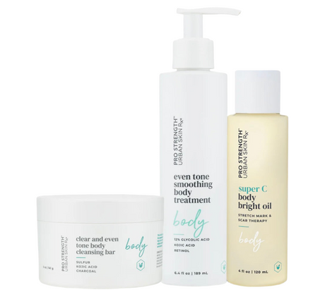 Urban Skin Rx Even Tone Head to Toe Body Collection