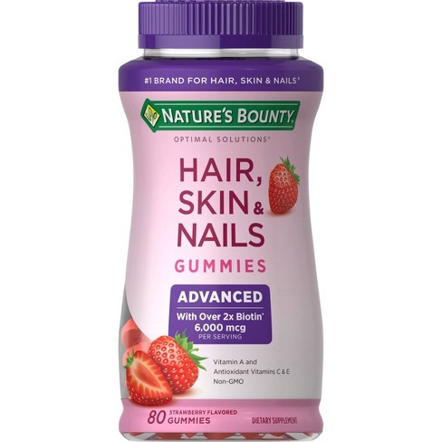 Nature's Bounty Advanced Hair, Skin & Nails (80 Gummies)