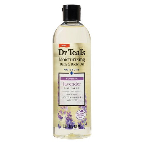 Dr Teal's Lavender Moisturizing Bath & Body Oil (8.8 oz.)