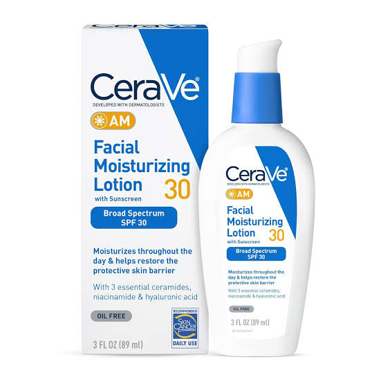 CeraVe AM Facial Moisturising Lotion SPF 30