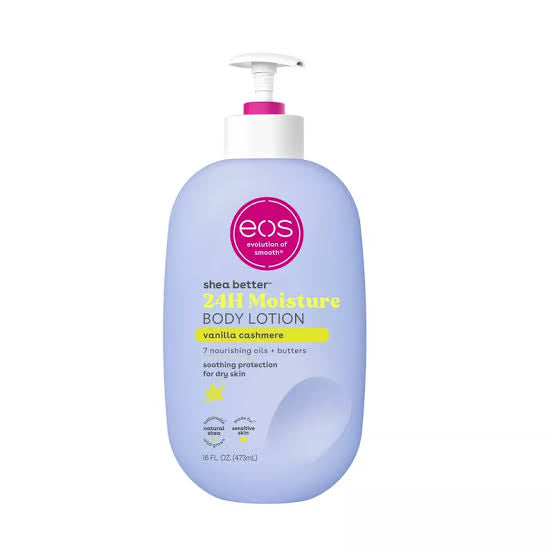 EOS Shea Better 24H Moisture body lotion - Vanilla Cashmere (16fl.oz)