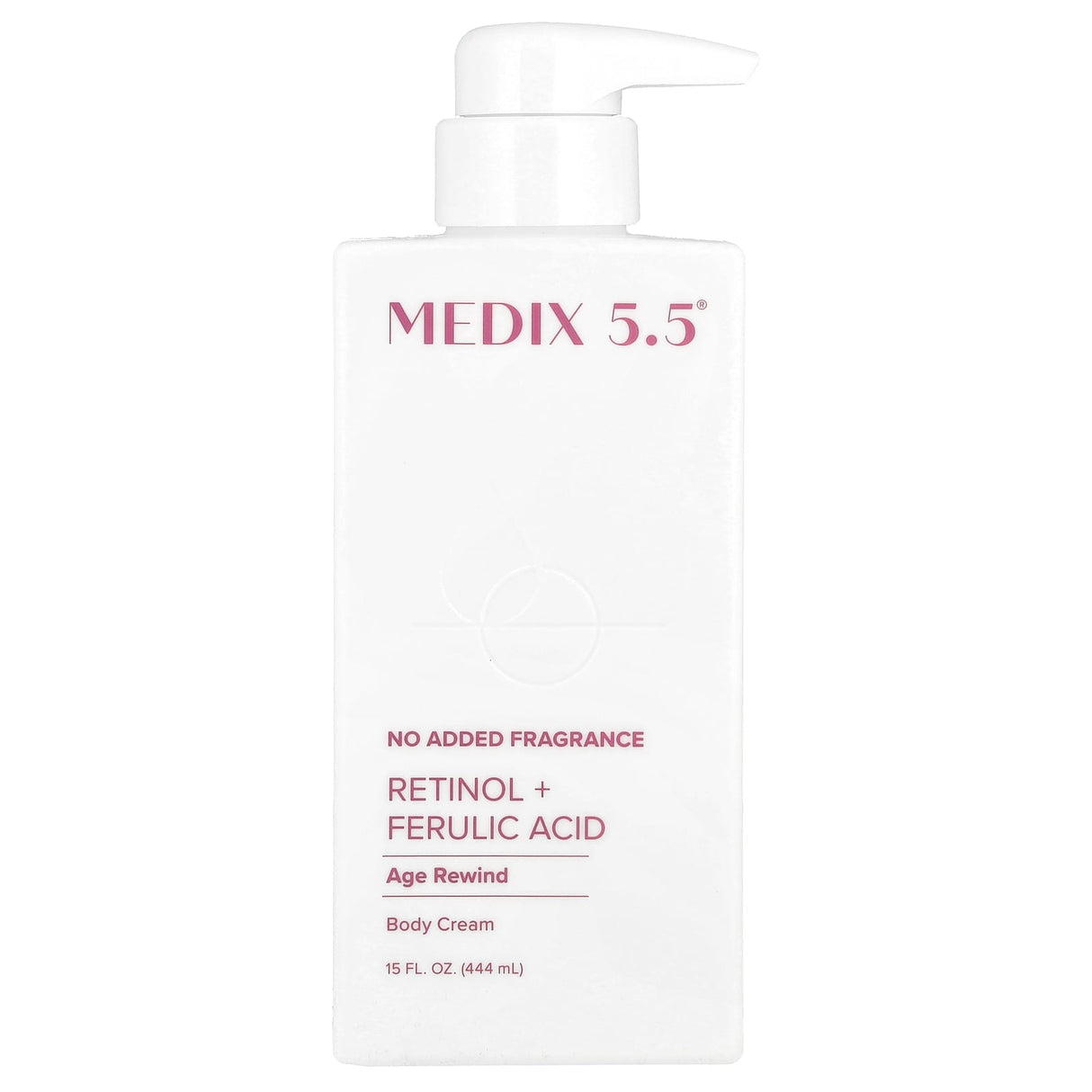 Medix 5.5 Body Cream, Age Rewind, Retinol + Ferulic Acid (15fl.oz)