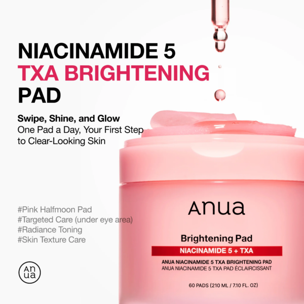Anua Niacinamide 5 TXA Brightening Pad (60pads)