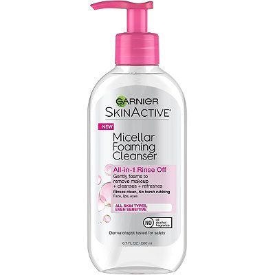 Garnier SkinActive Micellar Foaming Cleanser All in 1 Rinse Off (6.7 fl oz)