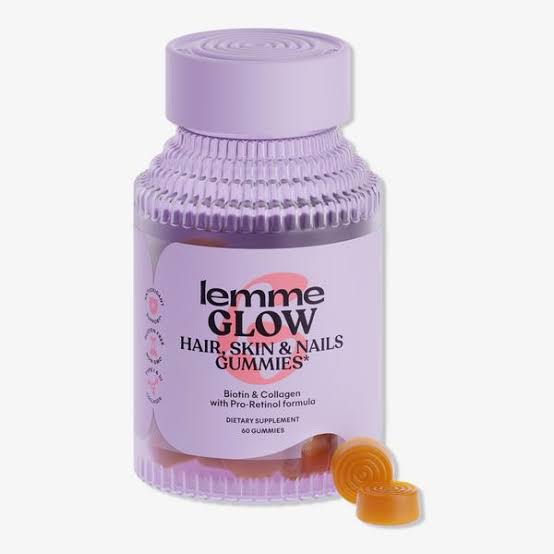 Lemme Glow - Hair, Skin & Nails Gummies (60cts)