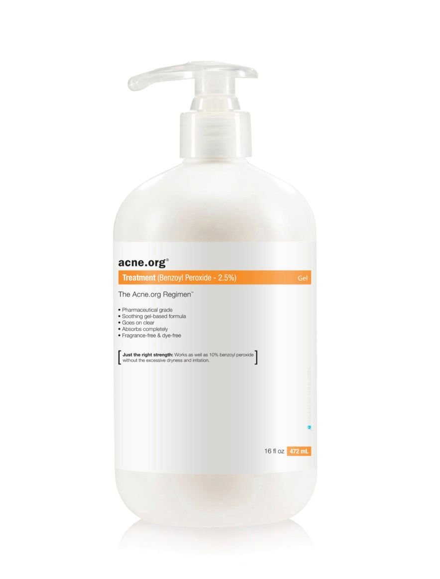 Acne.Org Treatment (Benzoyl Peroxide – 2.5%) 16fl oz