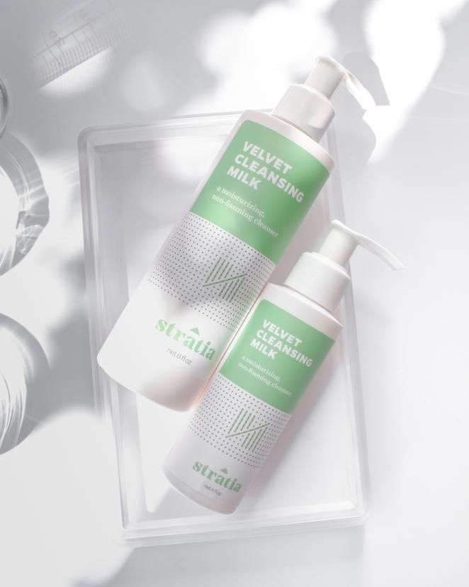 Stratia velvet cleansing milk discount