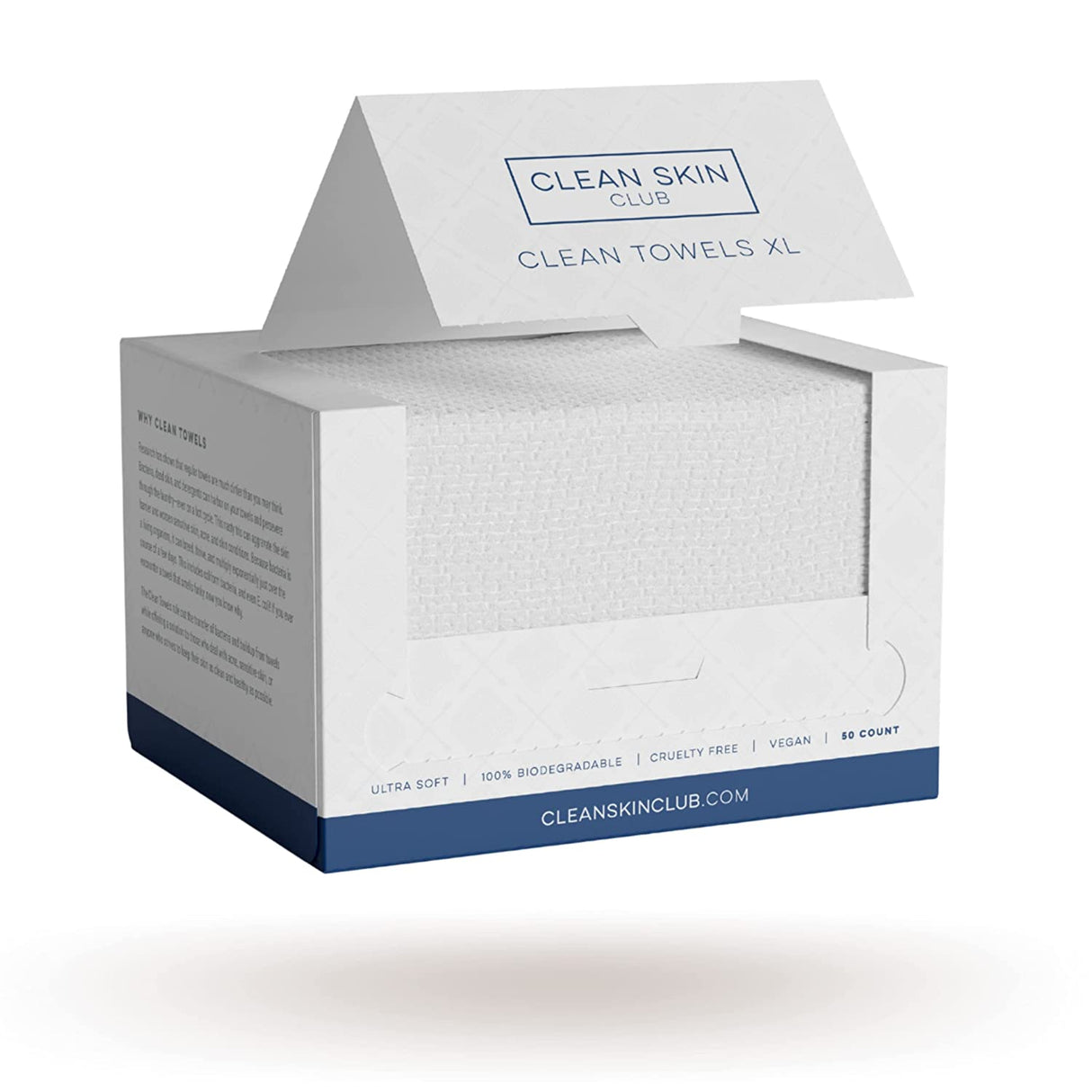 Clean Skin Club Clean Towels XL (Single Pack - 50ct)