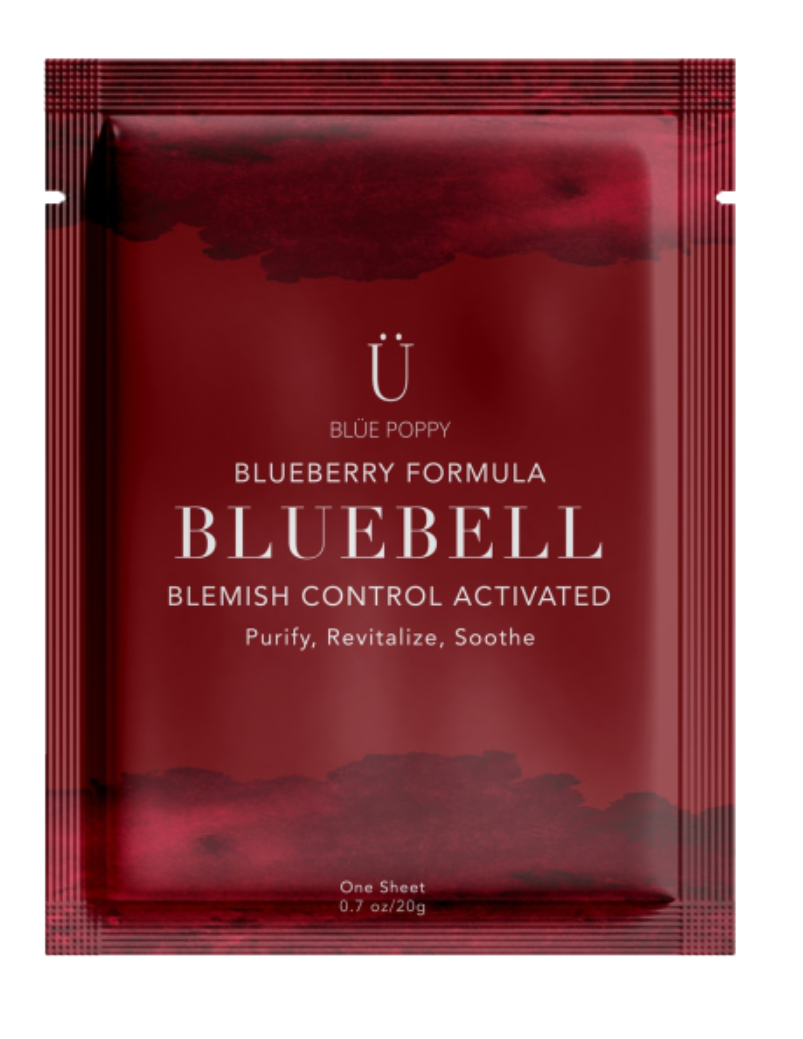 Blue Poppy Bluebell Sheet Mask (1 Sheet)