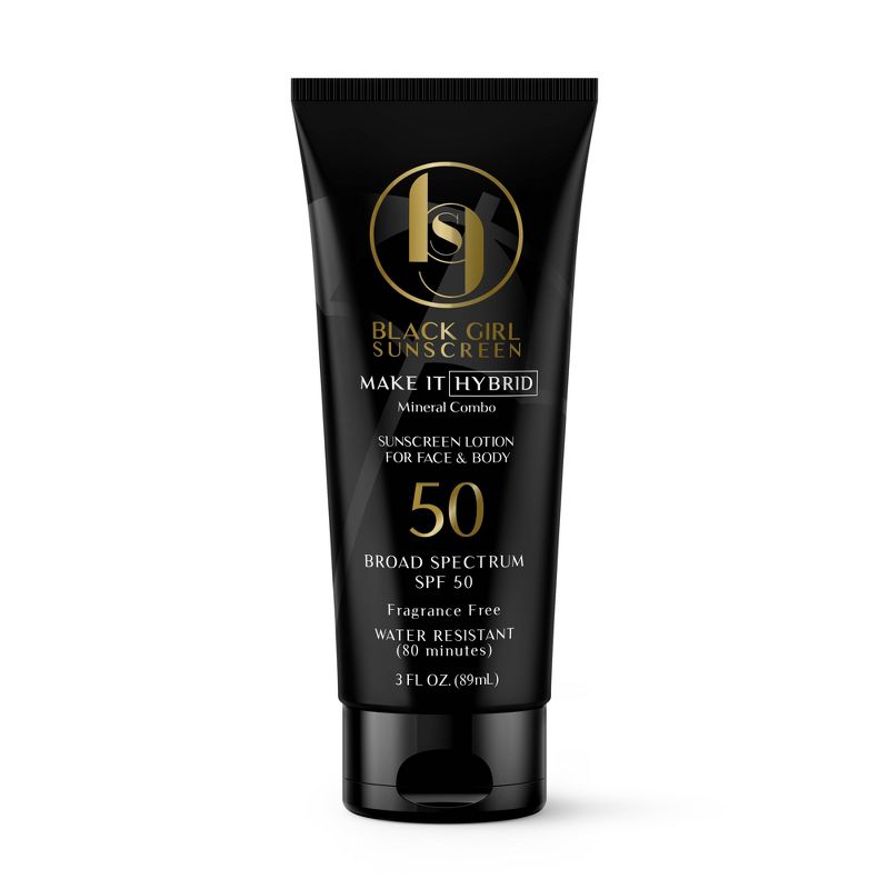 Black Girl Sunscreen Make It Hybrid™ SPF 50 Sunscreen MySkinPlug