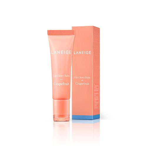 Laneige Lip Glowy Balm (0.35 oz) front and back
