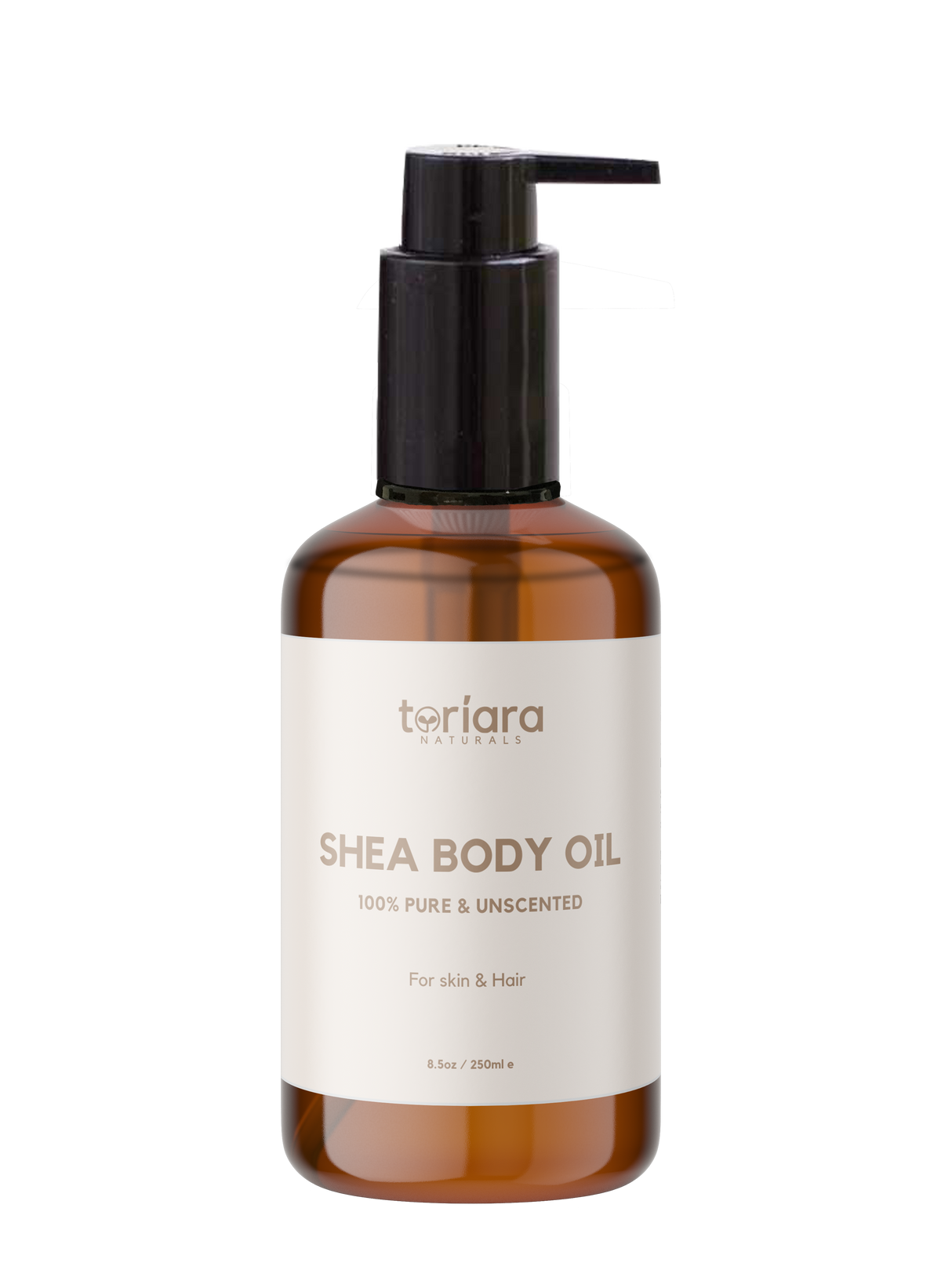 Toriara Naturals Shea Body Oil (Pure and Unscented) - 250ml