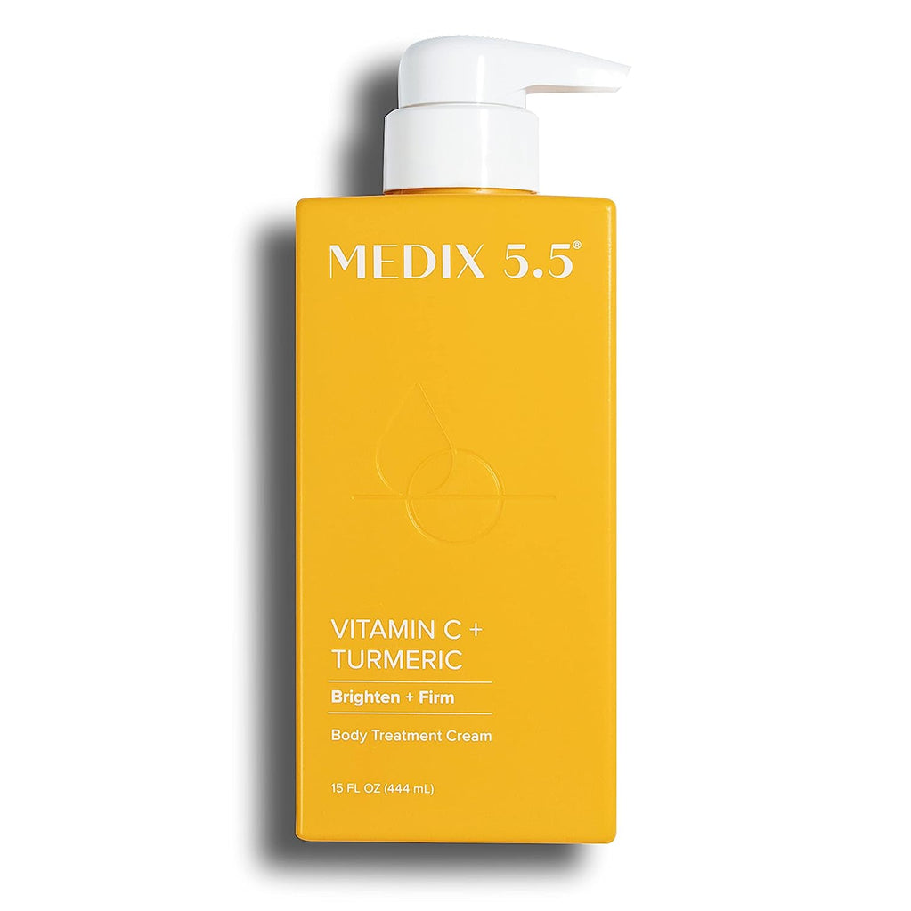 Medix 5.5 Vitamin C + Turmeric Brighten + Firm Body Lotion 15oz.