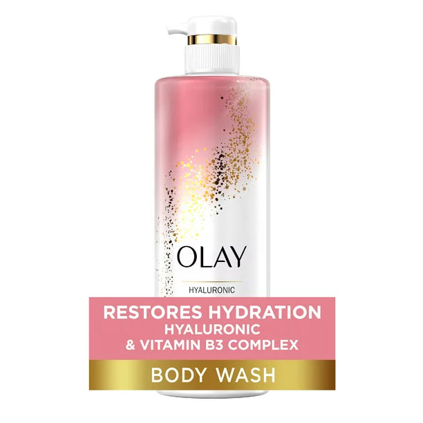 Olay Cleansing & Nourishing Liquid Body Wash with Vitamin B3 and Hyaluronic Acid (20 fl. oz.)