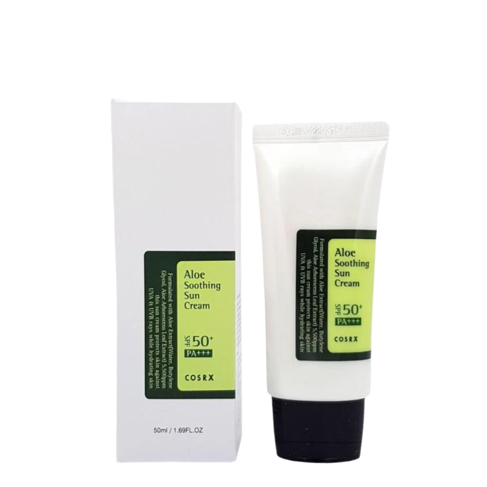 COSRX Aloe Soothing Sun Cream SPF50+ (50ml) – MySkinPlug