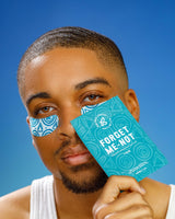 Blue Poppy- Forget Me-Not Eye Patch