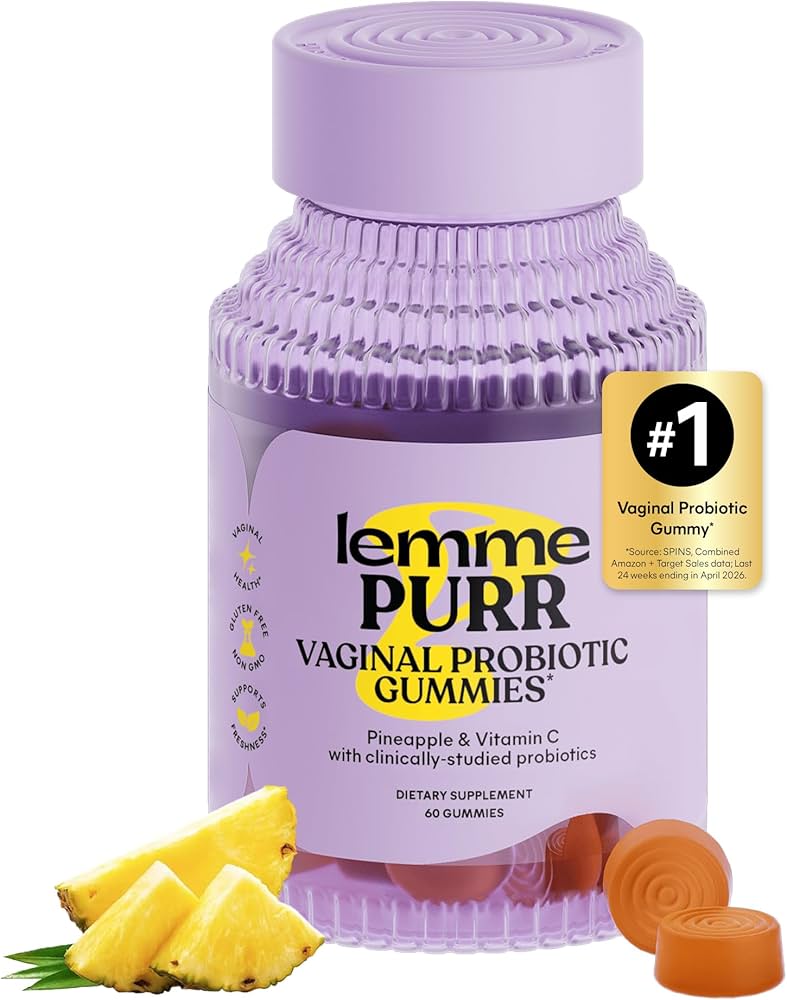 Lemme Purr Vaginal Probiotic Gummies (60cts)