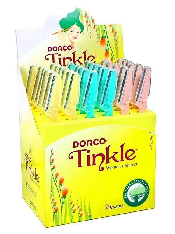 Dorco Tinkle Multipurpose Exfoliating Dermaplaning Tool + Precision Cover (1 piece)