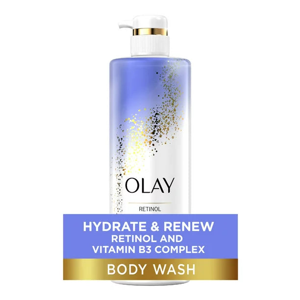 Olay Cleansing & Renewing Nighttime Body Wash with Vitamin B3 and Retinol (20 fl. oz.)