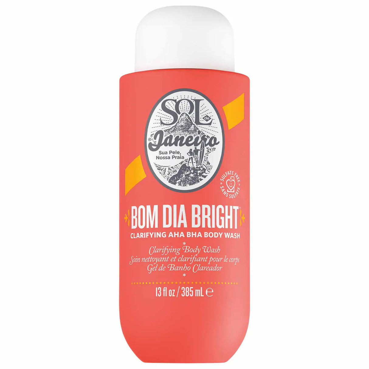 Sol de Janeiro Bom Dia Bright™ Clarifying AHA BHA Body Wash (13 oz/385ml)