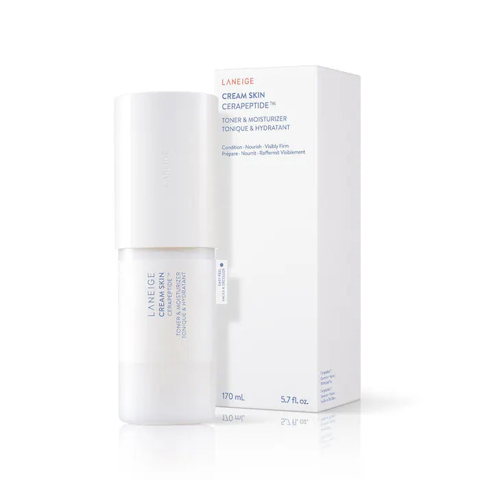 Laneige 24-hr Hydration Cream Skin Toner & Moisturizer (170ml)