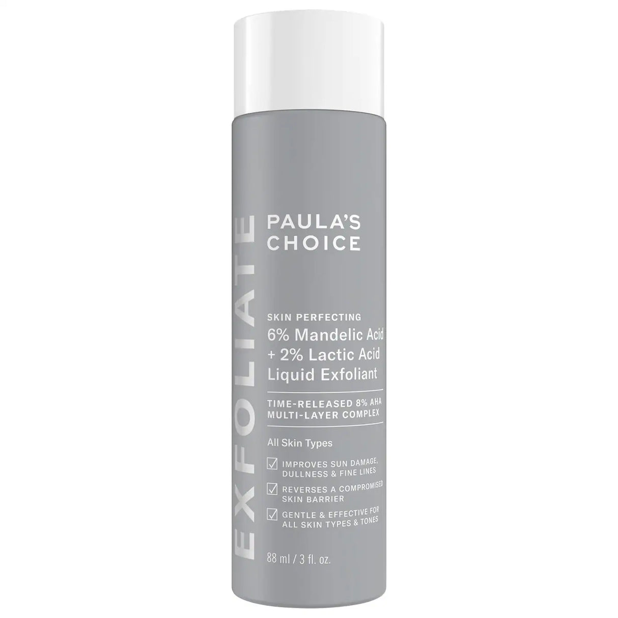 Paula's Choice 6% Mandelic Acid +2% Lactic Acid Liquid Exfoliant  (3.0 fl.oz)