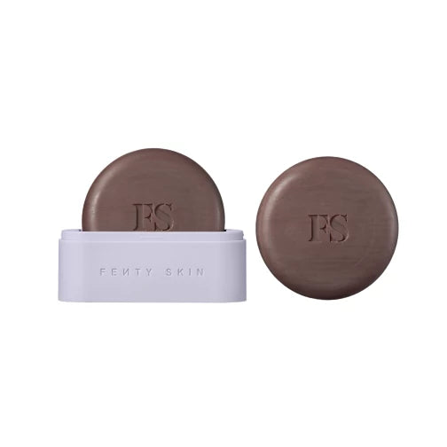 Fenty Skin Cocoa Cleans'r Mini Bar Duo To Go Mini Cleansing Bar Duo + Case