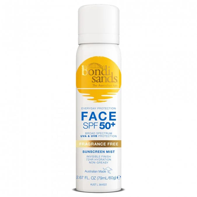 Bondi Sands SPF50+ Face Mist Sunscreen (60g)