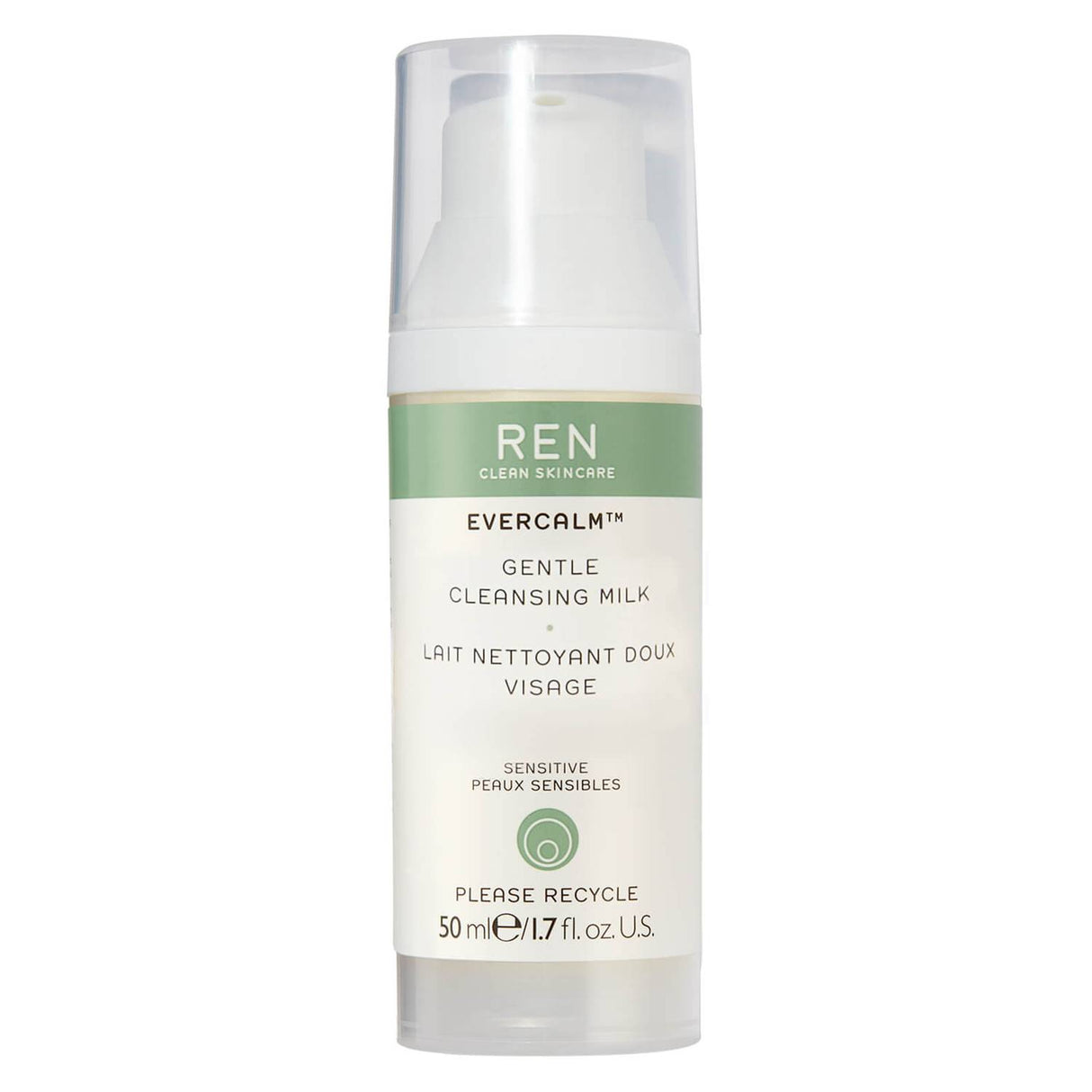 REN Clean Skincare Evercalm™ Gentle Cleansing Milk (50ml)