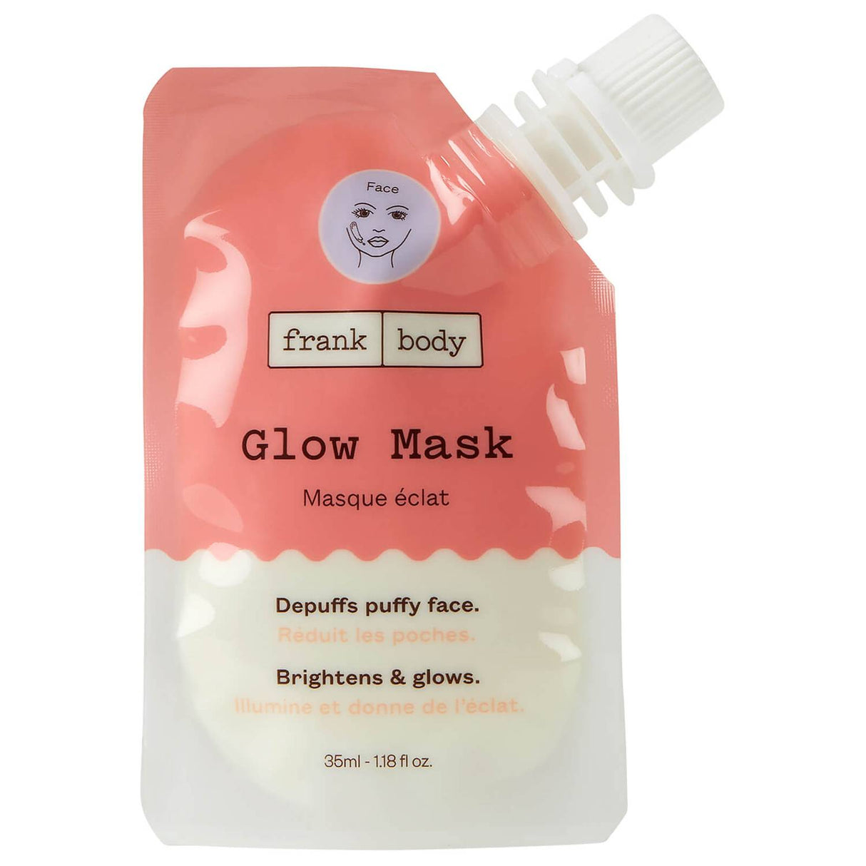 Frank Body Glow Mask Pouch (1.18 oz.)
