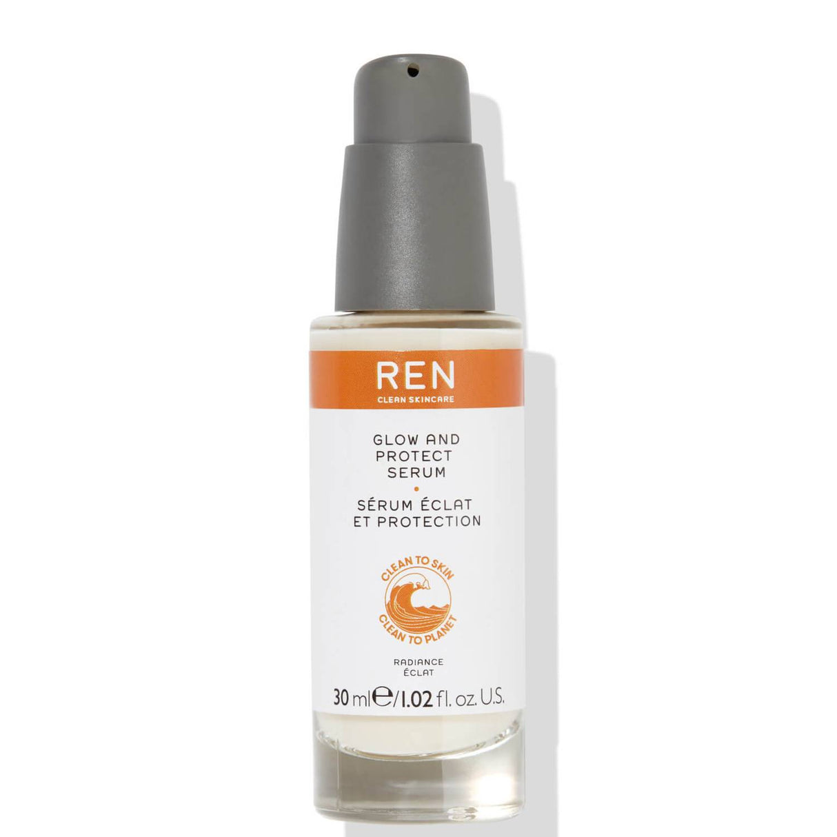 REN Clean Skincare Glow & Protect Serum (30ml)