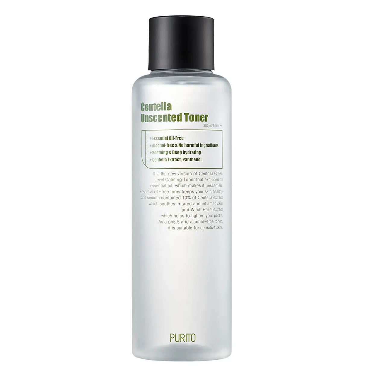 Purito Centella Unscented Toner (200ml)