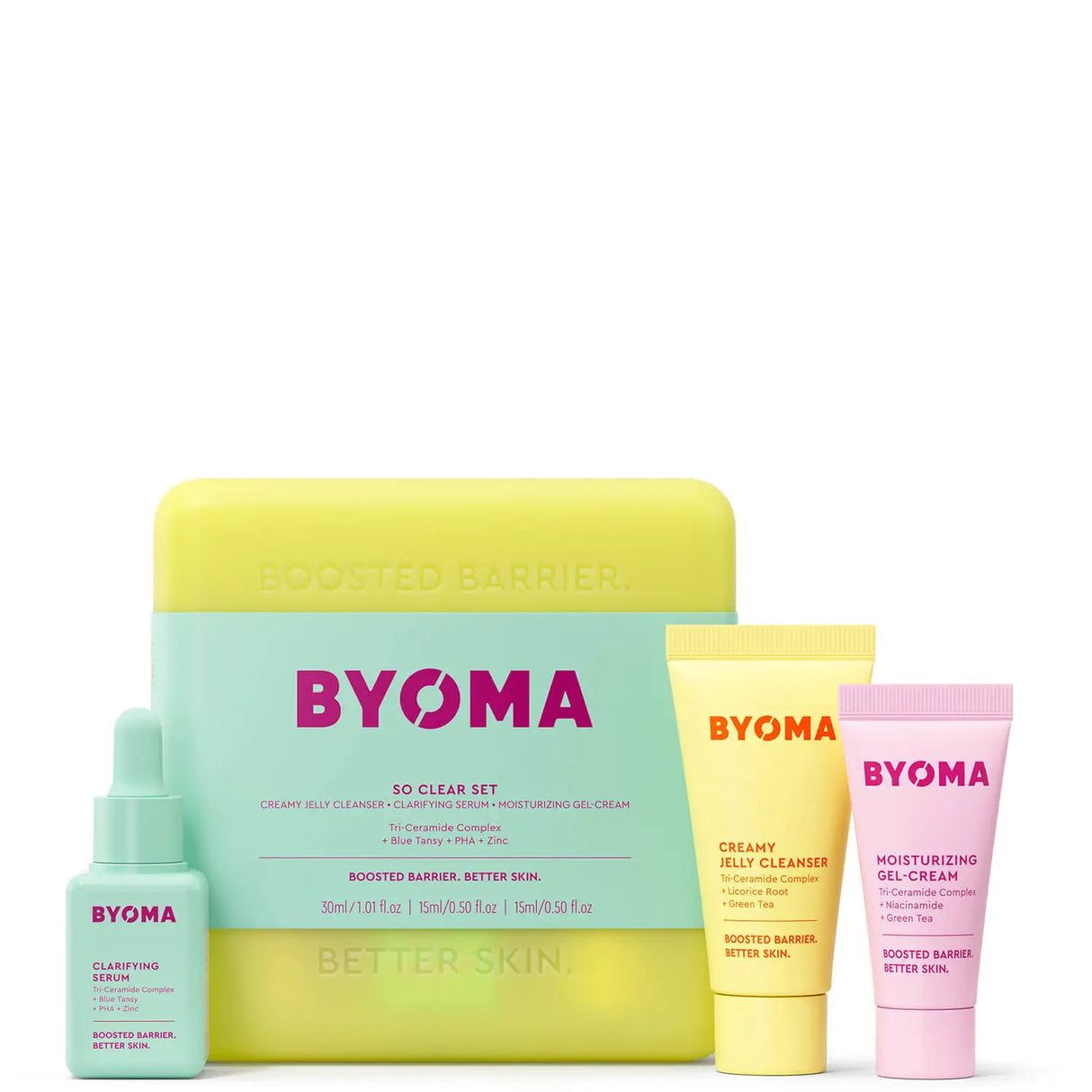 BYOMA So Clear Clarifying Starter Kit Set (3pc )