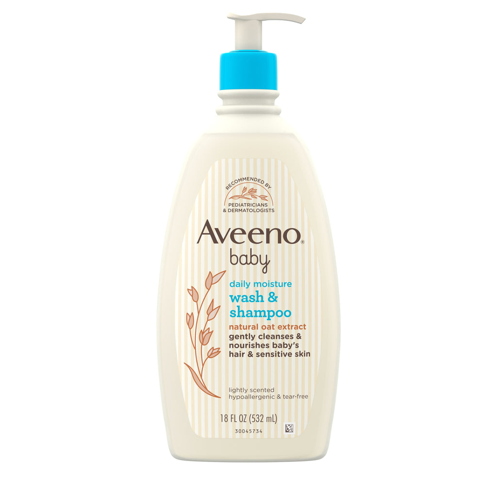 Aveeno Baby Gentle Wash & Shampoo with Natural Oat Extract (18 fl. oz)