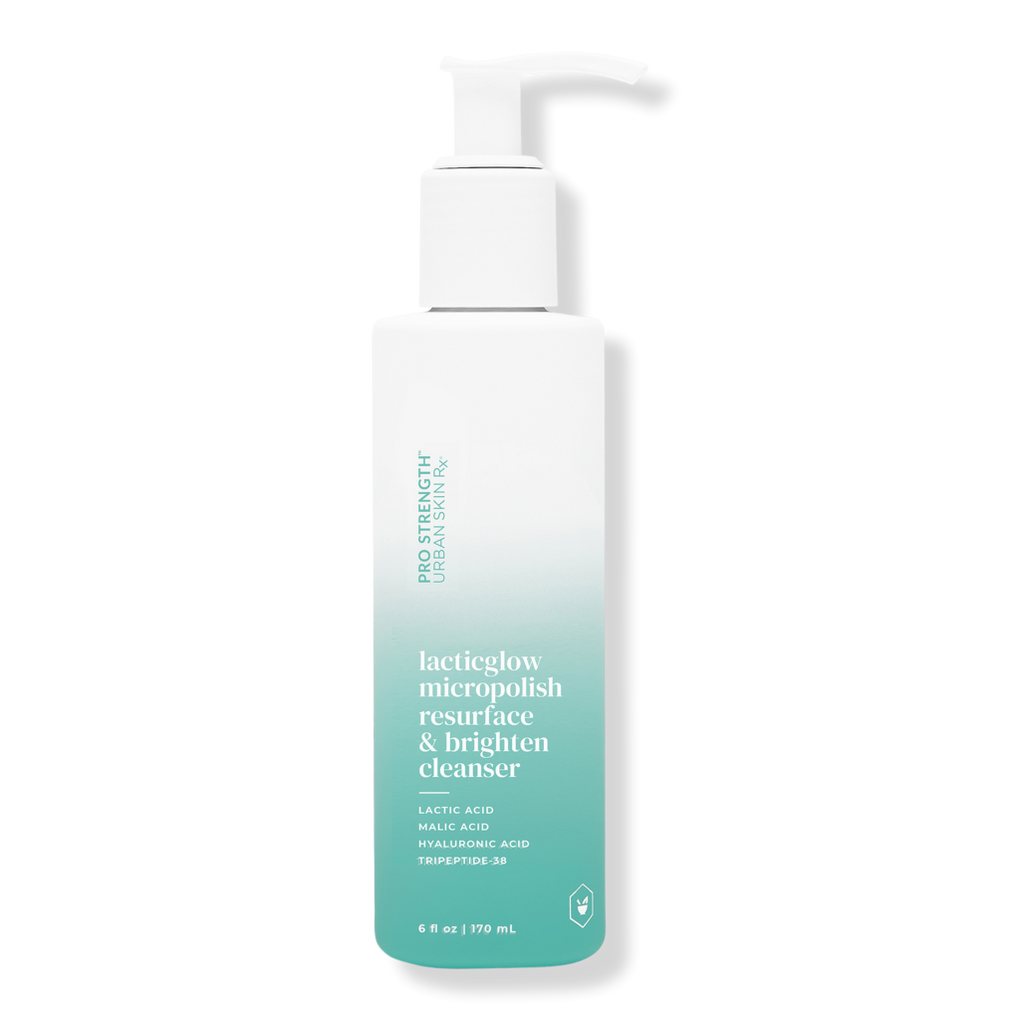 Urban Skin Rx Pro Strength LacticGlow Micropolish Resurface & Brighten Cleanser (6.0 oz.)