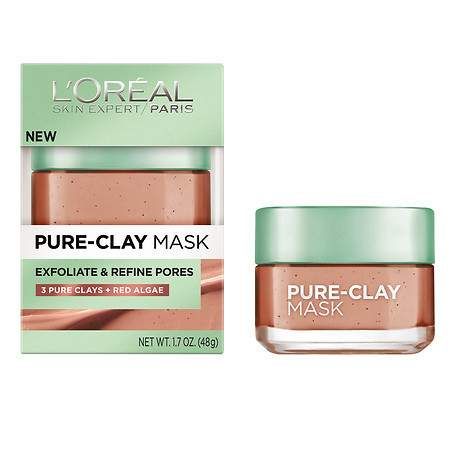 L'Oréal Paris Pure Clay Mask - Exfoliate & Refine Pores