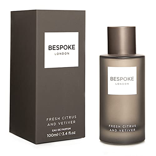 Bespoke London Fresh Citrus & Vetiver Eau De Parfum for Men (100ml)