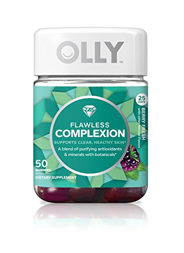 OLLY Flawless Complexion with Antioxidants, Vitamins E, A, Zinc Gummy Supplement (50 ct)