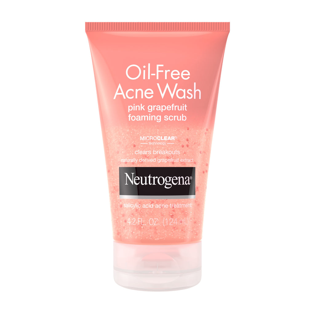 Neutrogena Oil-Free Acne Wash Pink Grapefruit Facial Scrub