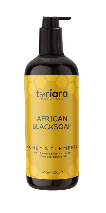Toriara Naturals African Black Soap - 600ml
