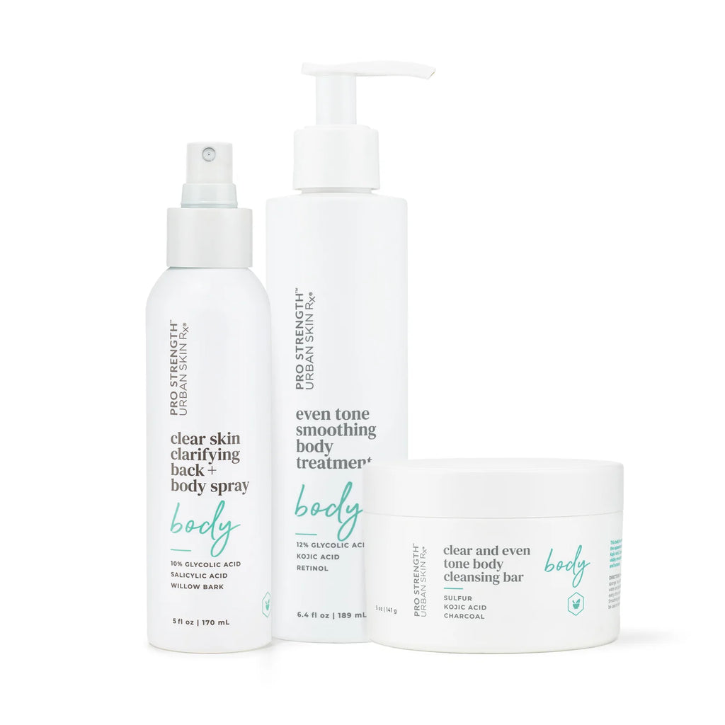 Urban Skin Rx Even Tone Head to Toe Body Collection