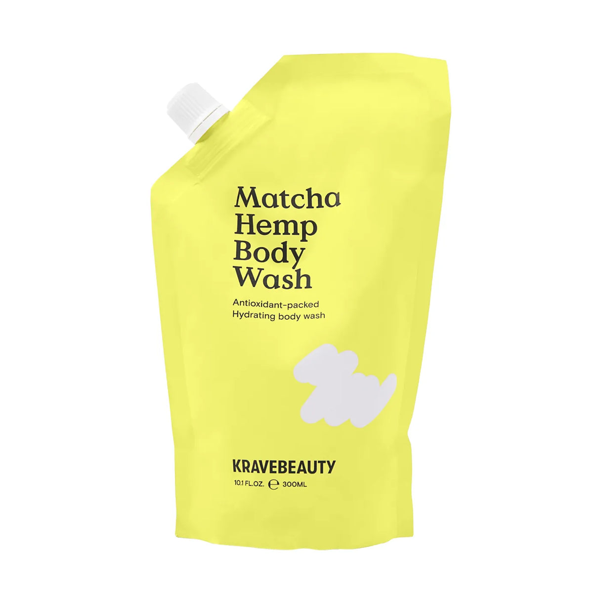 KraveBeauty Matcha Hemp Body Wash (300 Ml / 10.14 Oz )