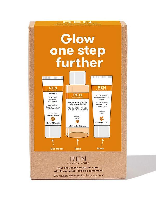REN Clean Skincare Glow One Step Further (3 piece)
