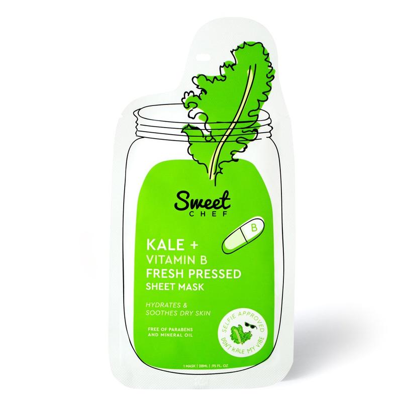 Sweet Chef Kale + Vitamin B Fresh Pressed Sheet Mask