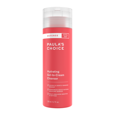 Paula's Choice DEFENSE Hydrating Gel-to-Cream Cleanser (6.7 fl. oz.)