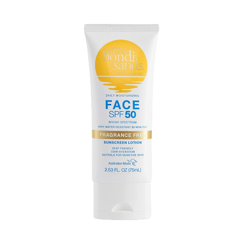 Bondi Sands SPF 50+ Fragrance Free Face Sunscreen Lotion (75ml / 2.53 fl. oz)