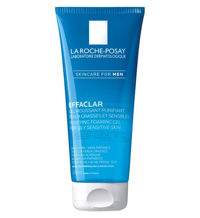 La Roche-Posay For Men Effaclar Purifying Gel Face Wash Oily Skin 200ml