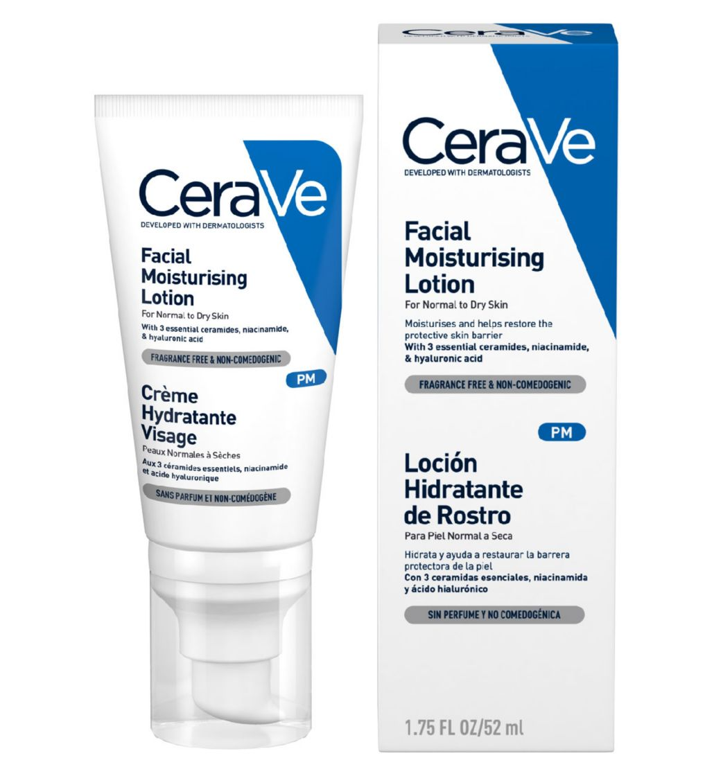 CeraVe PM Facial Moisturising Lotion (52ml)