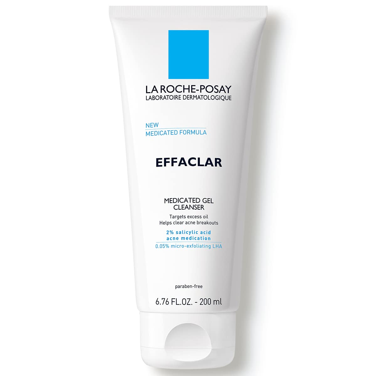 La Roche-Posay Effaclar Medicated Gel Acne Face Wash with Salicylic Acid - LRPW